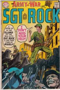 Our Army at War #214 (Jan-70) FN Mid-Grade Easy Company, Sgt. Rock