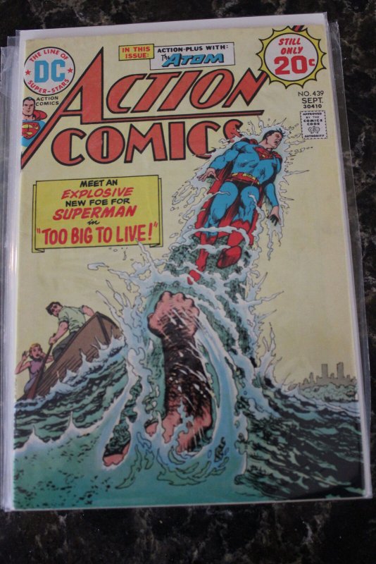 Action Comics #439 (DC, 1974) Condition: FN