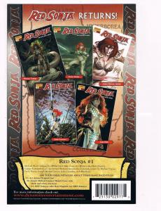 Red Sonja # 0B Dynamite Comic Books Hi-Res Scans Awesome Issue Modern Age!!! S10