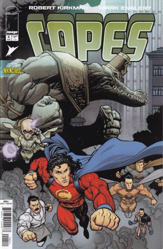 Invincible Universe Capes #4 Cover A Ryan Ottley & Dave Mccaig