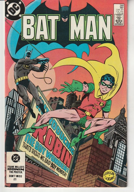 Batman(vol. 1) # 568  1st Appearance of Jason Todd as Robin