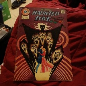 Haunted Love #7 (1975) Charlton Comics Bronze Age horror romance pat boyette art