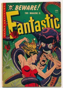 Fantastic (1952 Youthful) #8 VG/FN, #9 VG- Complete series, Captain Science