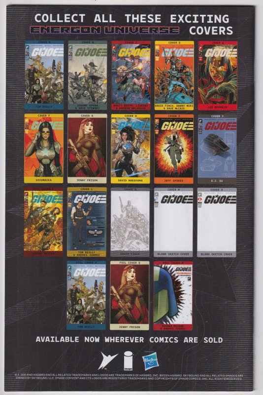 GI Joe #1 Cover I 1:25 incentive variant