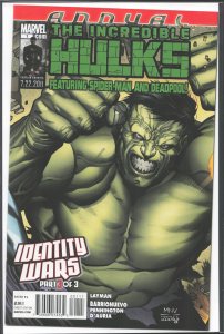 Incredible Hulks Annual (2011) Spider-Man [Key Issue]