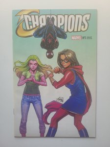 Champions #1 Wonderworld Comics Cover (2016)