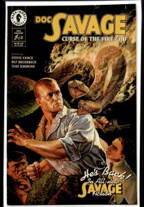 Doc Savage: Curse of the Fire God #1 (1995)