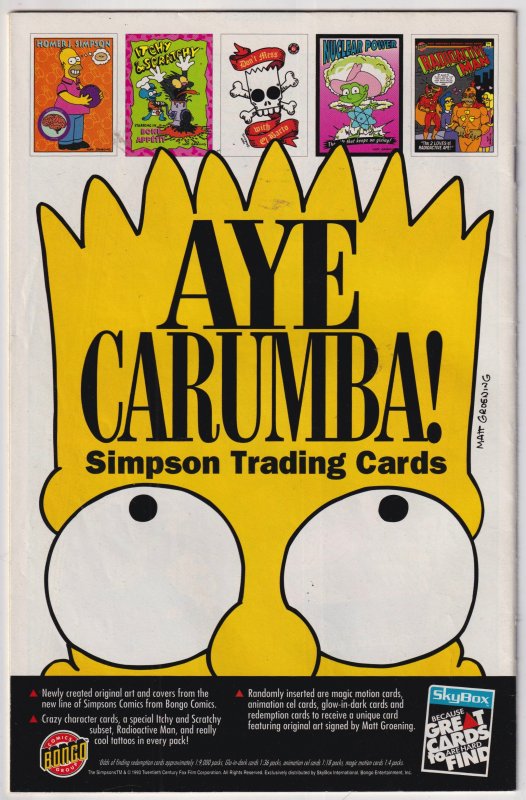 Itchy & Scratchy Comics #2 (1994) Itchy & Scratchy