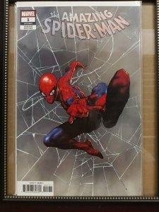 AMAZING SPIDER-MAN #1 (2018) - GRADE NM - LIMITED 1:50 INCENTIVE VARIANT!  N162