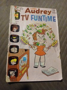 Little Audrey TV Funtime #28 Bronze Age 1970 68 Page Giant Harvey Comics Cartoon