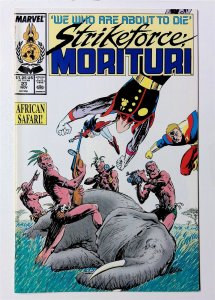 Strikeforce: Morituri #23 (Nov 1988, Marvel) FN/VF