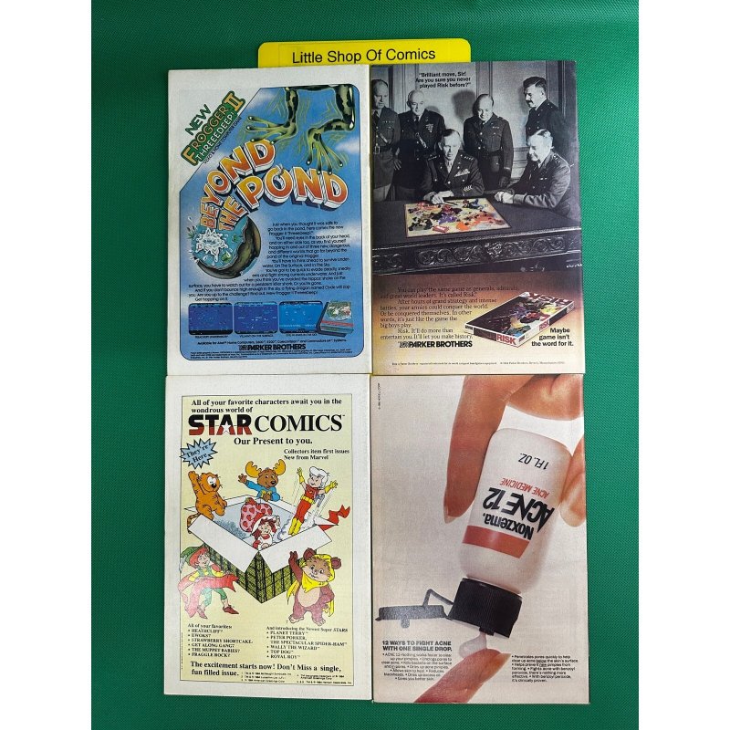 Iceman 1 2 3 4 (1984 -1985) Complete Mini Series Marvel Comics 1st Oblivion