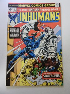 The Inhumans #2 (1975) VG/FN condition moisture damage