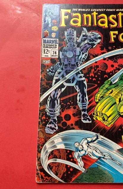 Fantastic Four #74 (1968)Kirby silver Surfer