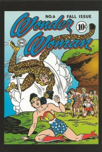 Wonder Woman #6 (1943) 4x5 Cover Postcard 2010 DC Comics Cheetah