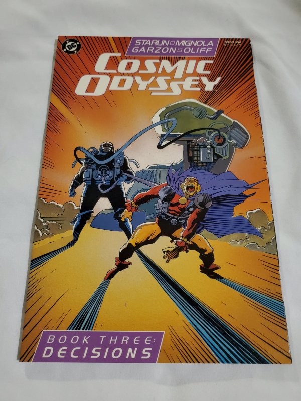 Cosmic Odyssey 3 Near Mint Cover by Mignola and Oliff