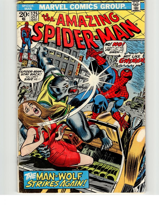 The Amazing Spider-Man #125 (1973) Spider-Man