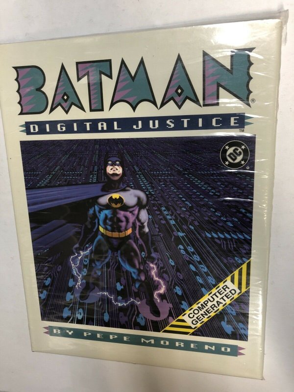 Batman Digital Justice  (1990) Dc Comics Pepe Moreno HC