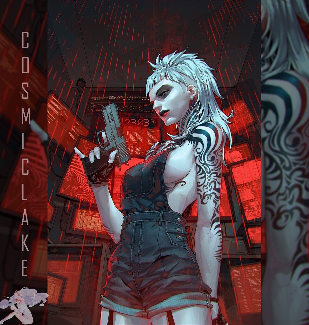 Cyberpunk Anime Girl by Afrial on DeviantArt