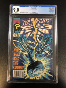 Thor (1993) # 459 (CGC 9.0 WP) | Eric Masterson Becomes Thunderstrike