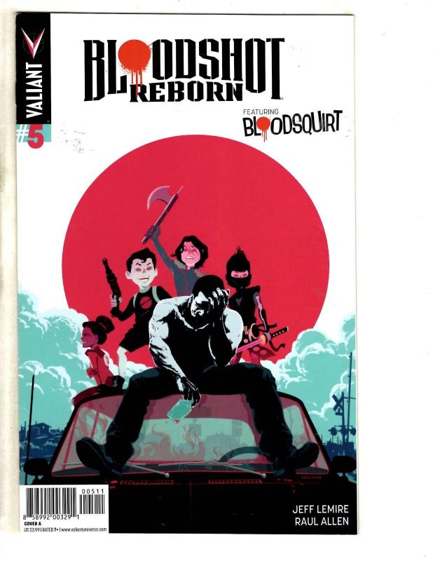 Bloodshot Reborn # 5 NM 1st Print Valiant Comic Book Jeff Lemire MK10