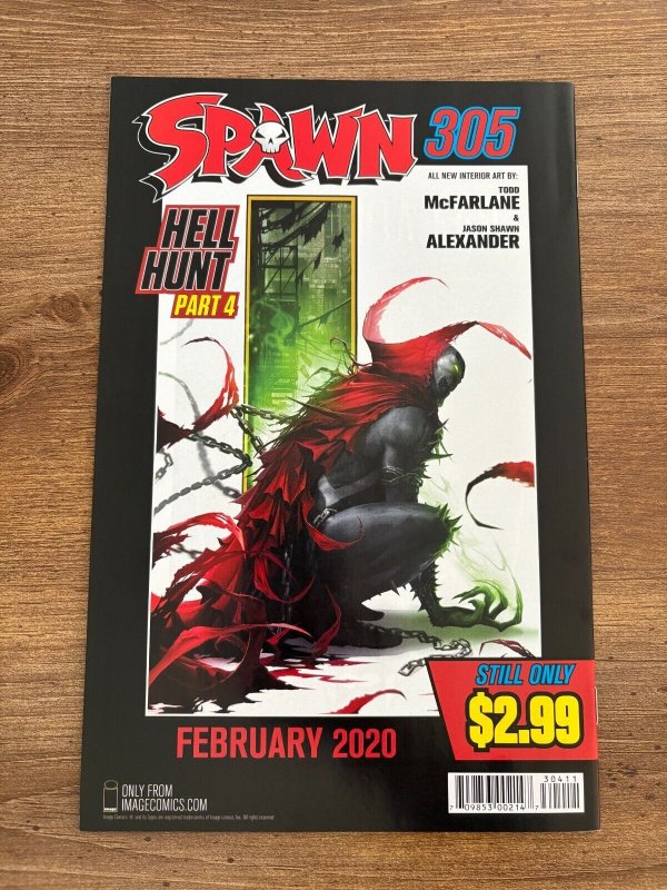 Spawn # 304 NM 1st Print Cover A Image Comic Book Todd McFarlane 9 J288