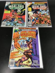 3PC WARLORD OF MARS ANNUAL LOT (9.2) #1-3!! 1977-1979