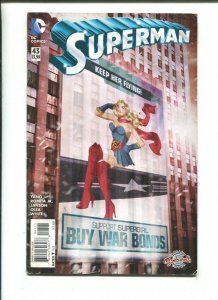 SUPERMAN #43 - KEEP HER FLYING The Fisherman Collection (9.2) 2015