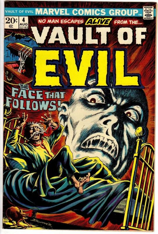 VAULT OF EVIL (1973) 4 VG+  Aug. 1973