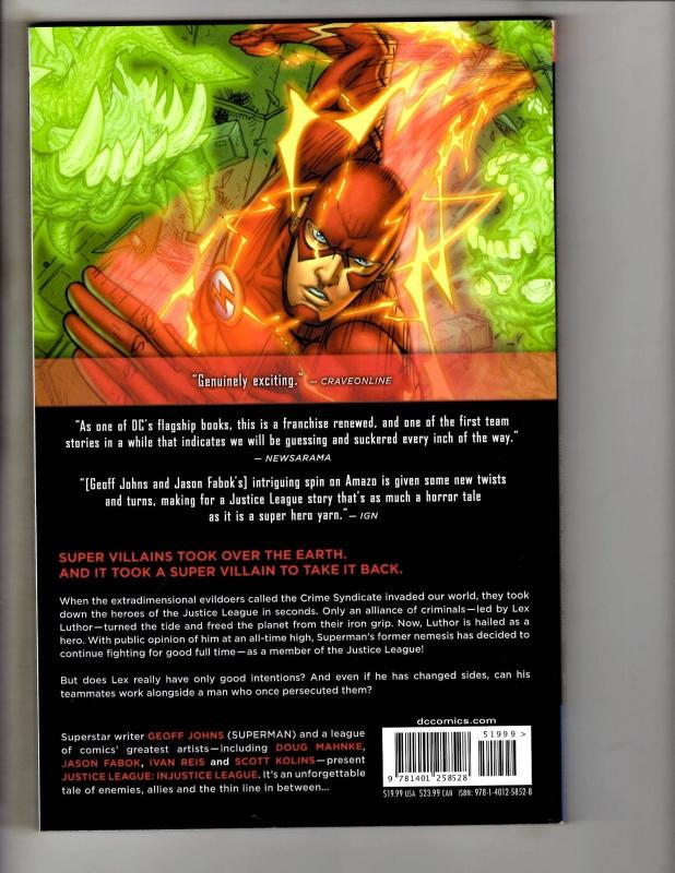 Justice League Vol # 6 Injustice League DC Comics TPB Graphic Novel Comic J285