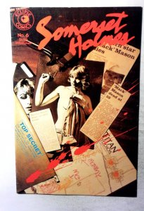 Somerset Holmes #6 (1984) Pacific Comics 1st Print Comic Book