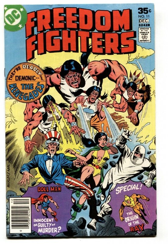 Freedom Fighters #11-1978-Origin of the RAY-DC