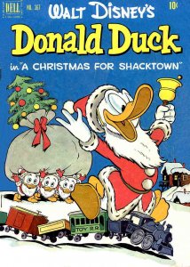 Four Color Comics (2nd Series) #367 GD ; Dell | low grade comic Donald Duck Carl