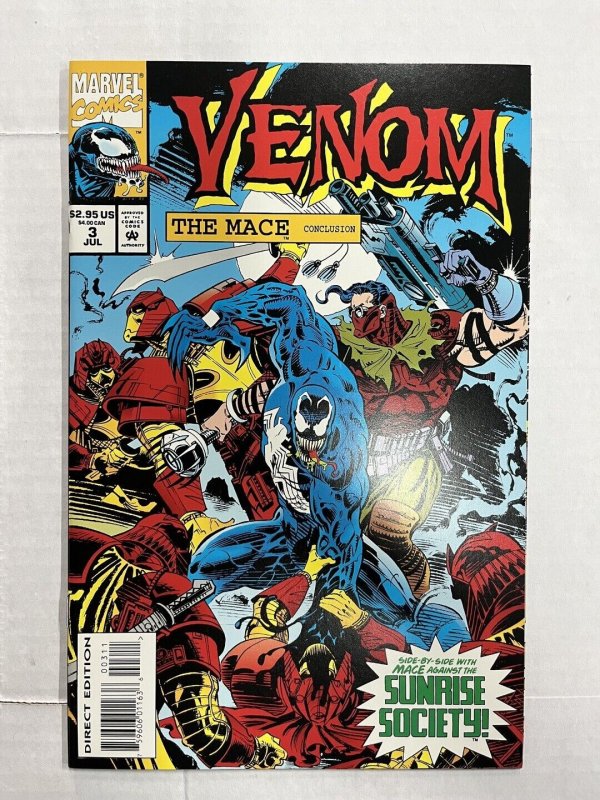 Venom The Mace 1-3 NM Set Marvel Comics C270