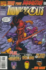 Thunderbolts #39 VF/NM ; Marvel | 100 Page Monster Hawkeye