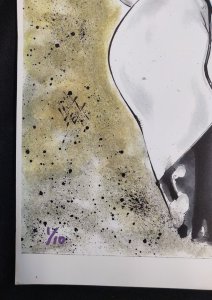 Lady Death + Vampirella 12 x 18 Art Print by Lanio Sena 1/10 (2017)