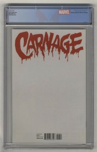 Carnage #1 - CGC 9.8 - 2016 - Phantom Sketch Variant Cover!
