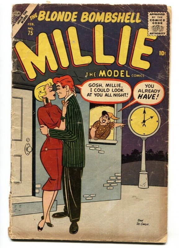 Millie The Model  #75 1957-Atlas-Dan DeCarlo-Chili-paper dolls-fashion-Nellie