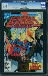 Legends #4 (1987) CGC 9.4 NM