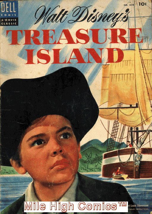 TREASURE ISLAND (1955 Series) #1 FC #624 Very Good Comics Book