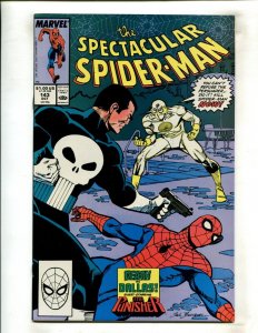 SPECTACULAR SPIDER-MAN #143 (9.2) PUNISHER!! 1988
