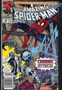 The Amazing Spider-Man #359 Newsstand Edition (1992) Spider-Man