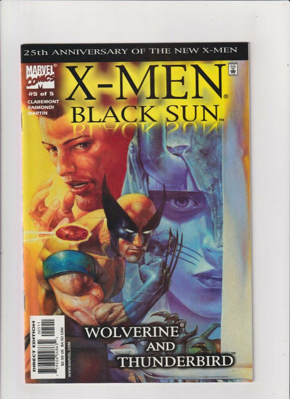 X-Men: Black Sun #5 VF/NM 9.0 Marvel Comics Wolverine & Thunderbird 2000