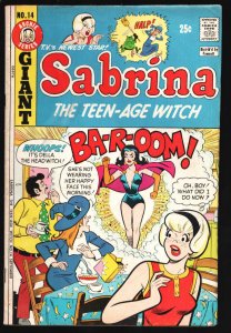 Sabrina The Teen-Age Witch #14 1973-Archie-Jughead & Della the Head Witch app...