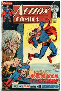 ACTION COMICS #413 1972 DC SUPERMAN METAMORPHO BEGINS-- VG