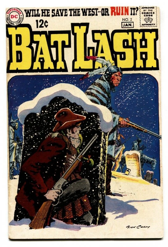 BAT LASH #2 comic book-1968-DC WESTERN FN+