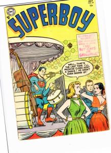 Superboy #34 (Jul-54) VG- Affordable-Grade Superboy