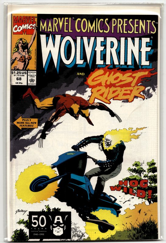 Marvel Comics Presents #68 (1991) Ghost Rider
