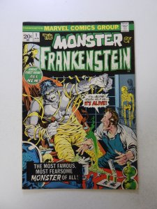 The Frankenstein Monster #1 (1973) FN- condition
