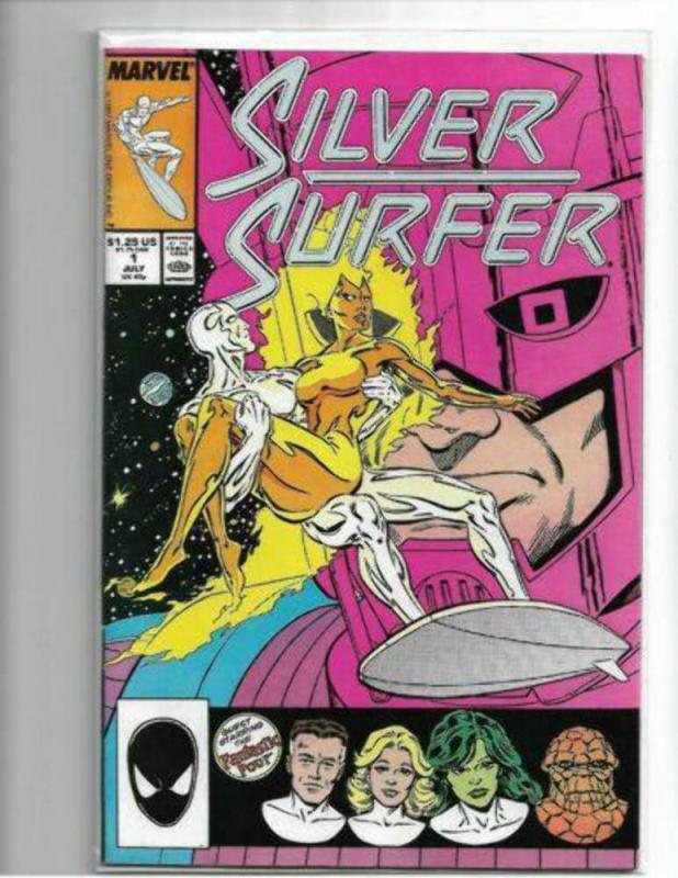 SILVER SURFER - VOL. 3 #1 - VF/NM - ORIGIN RETOLD - GALACTUS - COPPER AGE KEY